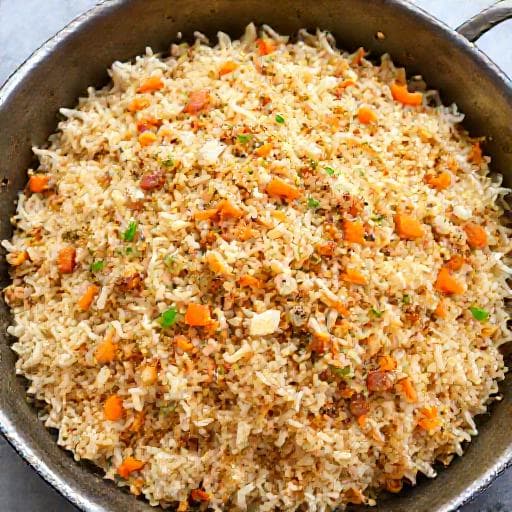 Быстрый Плов с Курицей на Сковороде