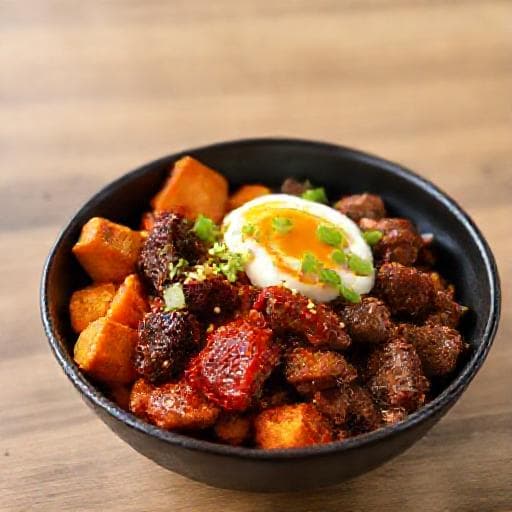 Spicy Korean-Inspired Hot Honey Beef Bowl