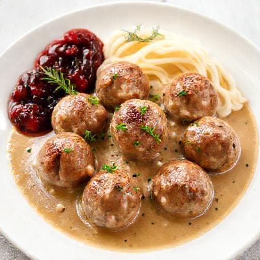 Swedish Porcupine Meatballs (Köttbullar med Ris)