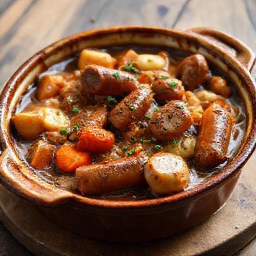 Classic British Sausage Casserole