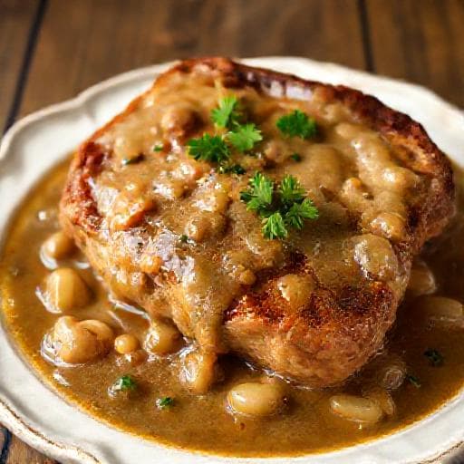 Classic Smothered Pork Chops