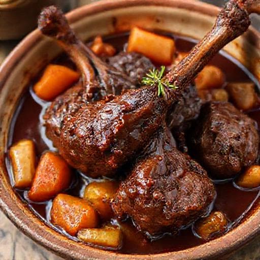 Classic Braised Lamb Shanks