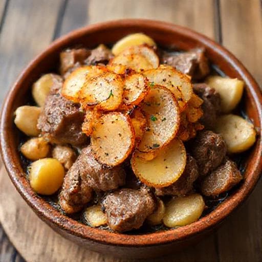 Lancashire Hotpot with Parsnip and Apple