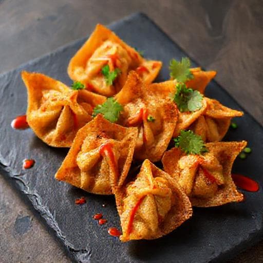 Spicy Sriracha Crab Rangoon