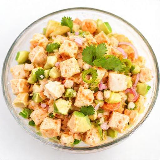 Spicy Crab Salad with Avocado