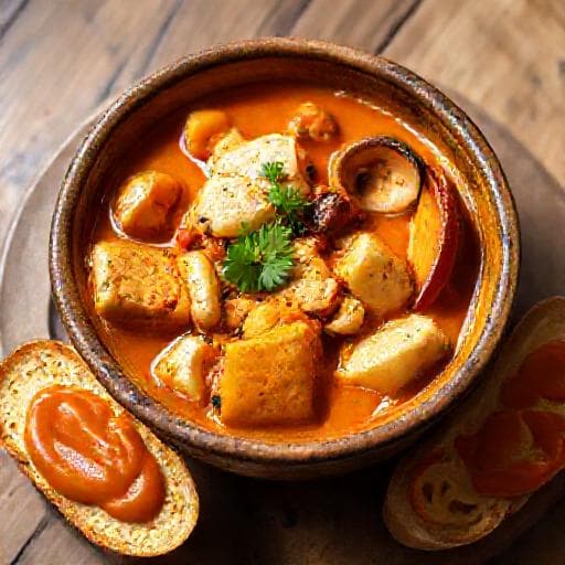 Traditional Marseille Bouillabaisse