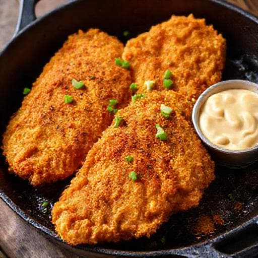 Spicy Cajun Fried Catfish
