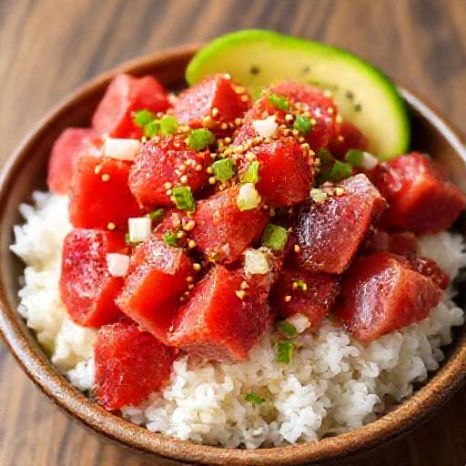 Classic Ahi Tuna Poke