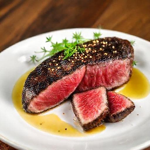 Classic Seared Tuna Steak