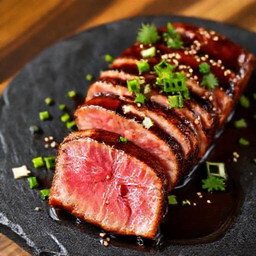 Asian-Inspired Seared Tuna with Soy-Ginger Glaze