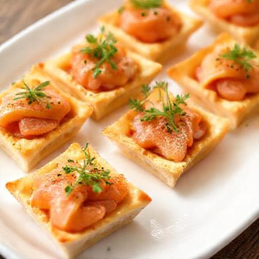Quick Salmon Wellington Bites