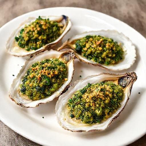 Quick Oysters Rockefeller