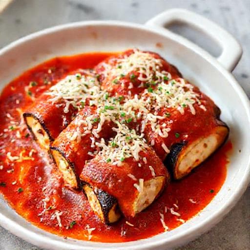 Quick & Easy Eggplant Rollatini