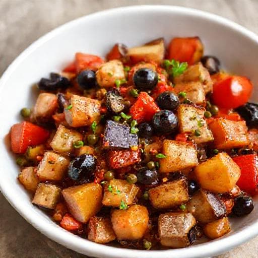 Quick Eggplant Caponata