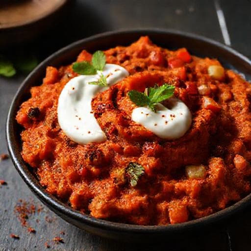 Baingan Bharta with Smoked Paprika