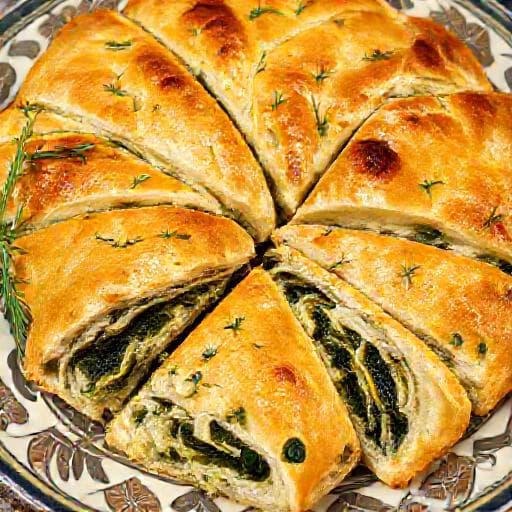 Börek with Spinach and Dill