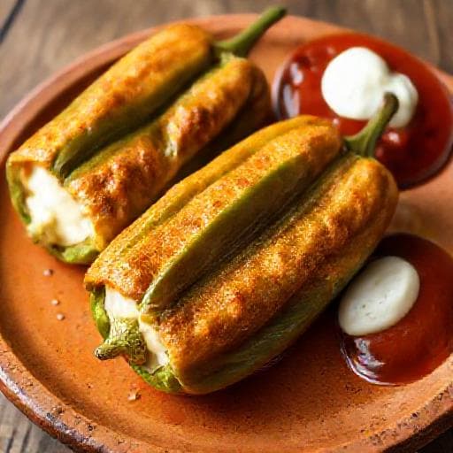 Chiles Rellenos de Queso (Quick Version)