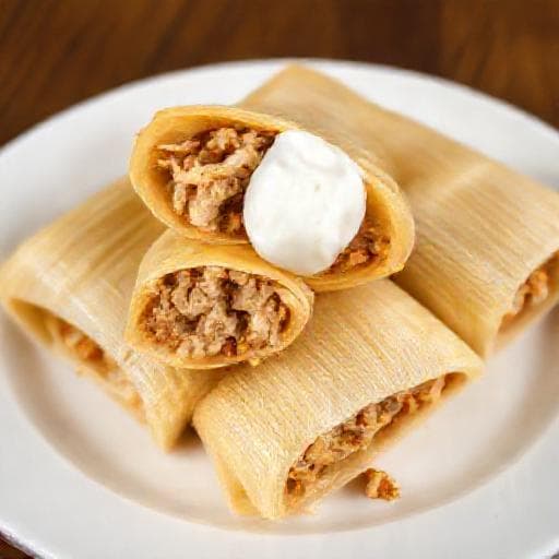 Quick Chicken Tamales