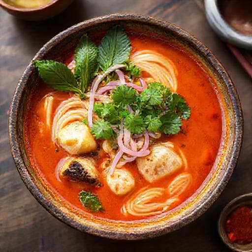 Authentic Penang Assam Laksa