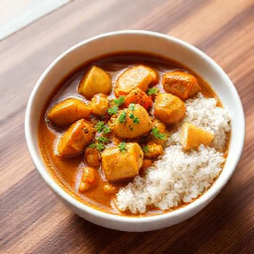 Quick Japanese Curry (Instant Roux)