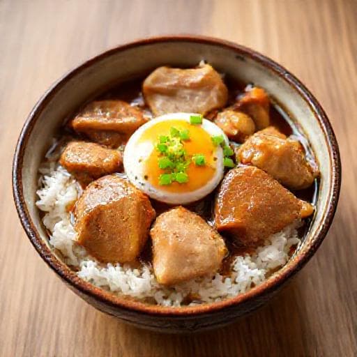 Oyakodon with Chicken Liver