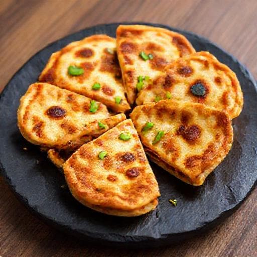 Kimchi Scallion Pancakes (Kimchi Jeon)