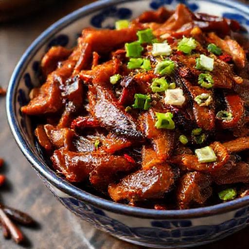 Sichuan-Style Crispy Chilli Beef