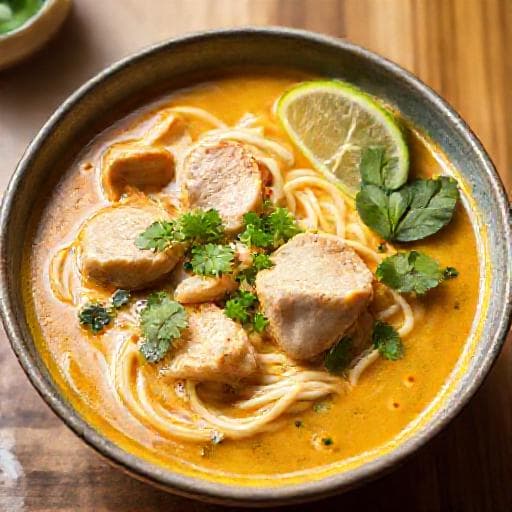 Quick Khao Soi with Pre-made Curry Paste