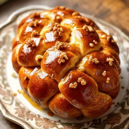 Honey-Walnut Challah