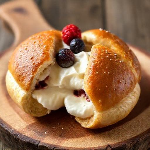 Quick Maritozzi with Mascarpone Cream