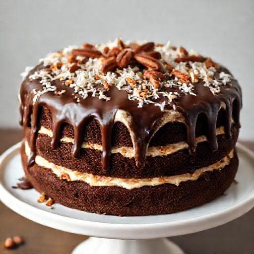 Classic German Chocolate Cake