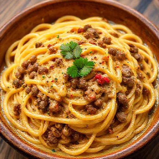 Classic Cowboy Butter Spaghetti