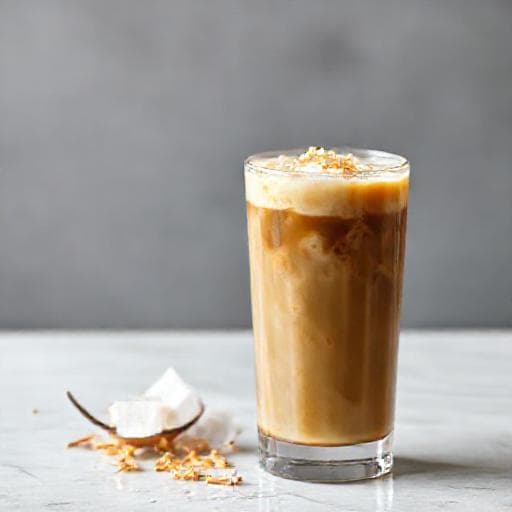 Coconut Vietnamese Iced Coffee (Ca Phe Cot Dua)