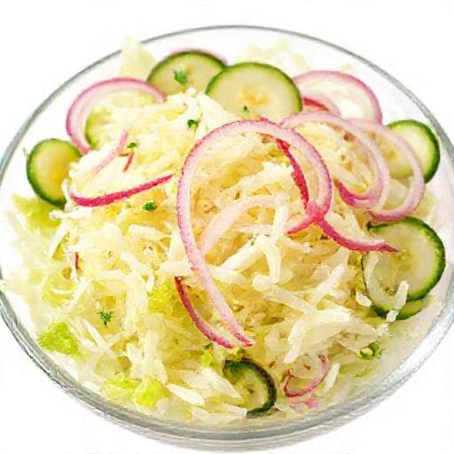 Simple Iceberg Salad with Vinaigrette