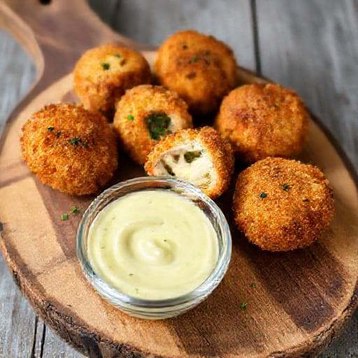 Quick Chicken Kiev Bites