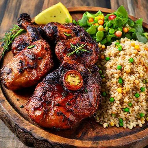 Traditional Jamaican Jerk Chicken