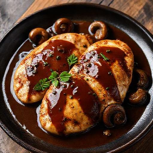 Chicken Saltimbocca with Marsala Sauce