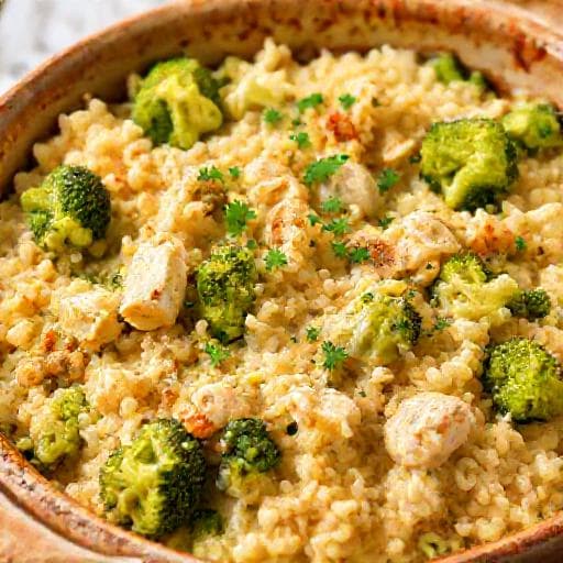 Classic Chicken Broccoli Rice Casserole