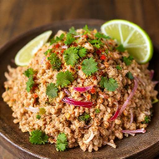 Quick Chicken Larb