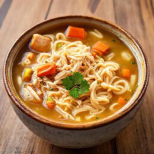 Classic Rotisserie Chicken Noodle Soup