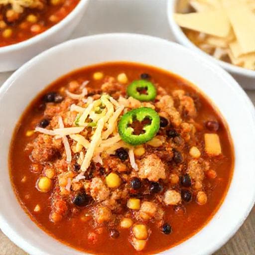 Quick & Easy Turkey Chili