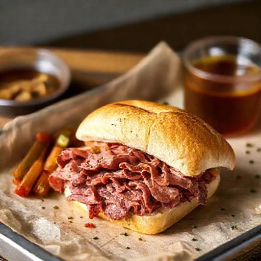 Speedy Weeknight Italian Beef