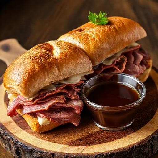 Classic French Dip Sandwich