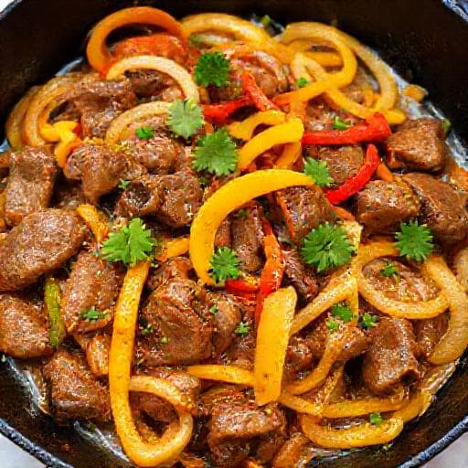 Quick Pepper Steak Skillet