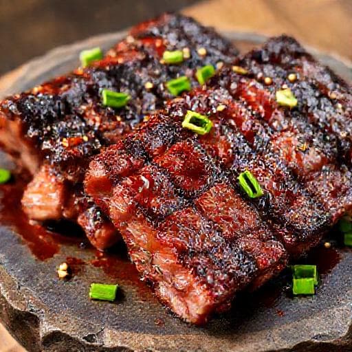 Galbi (Korean Grilled Short Ribs)