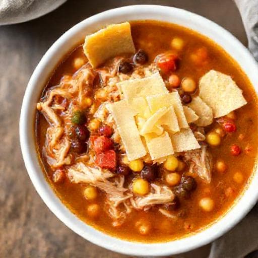 Quick & Easy Weeknight Taco Soup