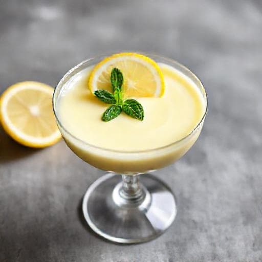 Crema Fredda al Limone Tradizionale