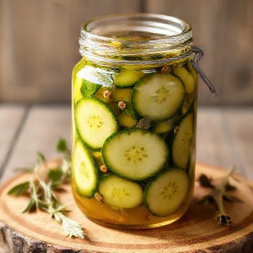 Cetrioli Sottaceto Aromatizzati al Finocchietto