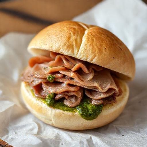 Panino con Lampredotto Veloce