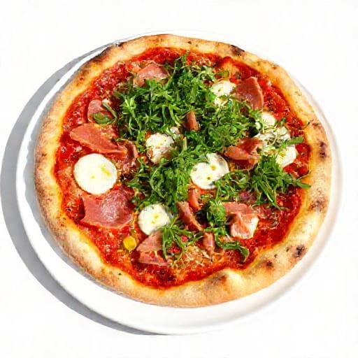 Pinsa Romana Veloce con Prosciutto e Rucola